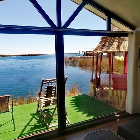 Uros Aruma-Uro On Uros Floating Islands Hotel Puno Exterior foto