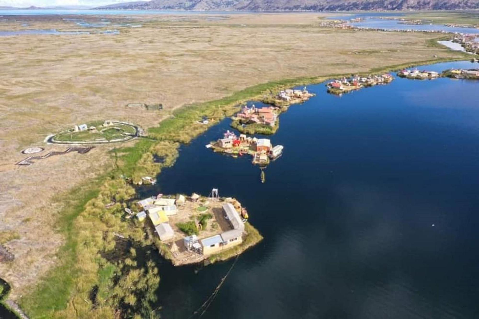 Uros Aruma-Uro On Uros Floating Islands Hotel Puno Exterior foto